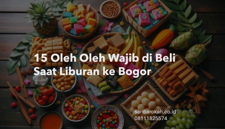 15 Oleh Oleh Wajib di Beli Saat Liburan ke Bogor